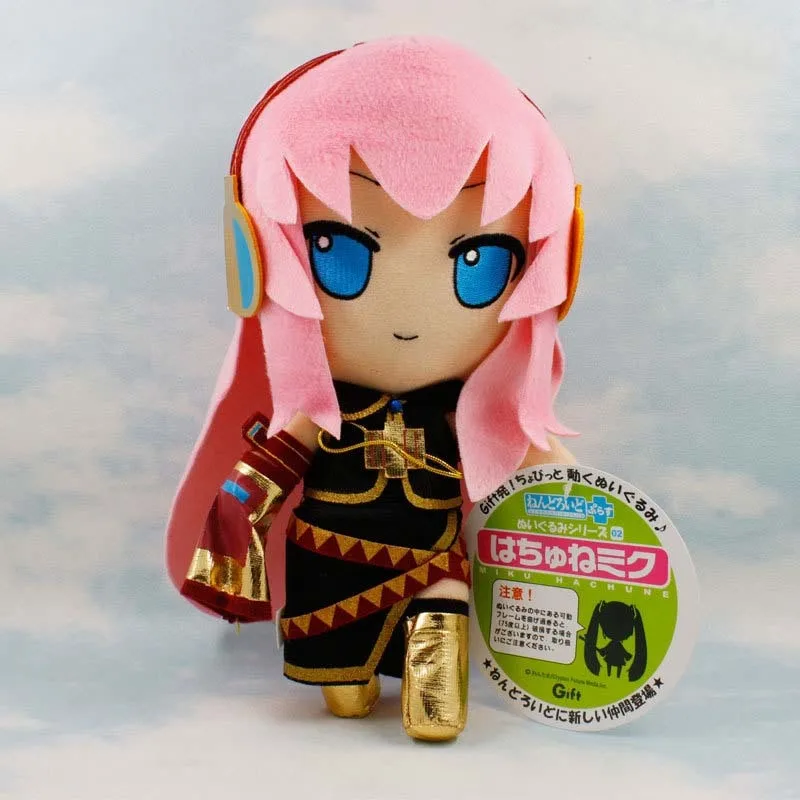27 см косплей Хацунэ Мику Аниме Vocaloid Megurine Лука Peluche bambola di pezza giocattoli в я regali per