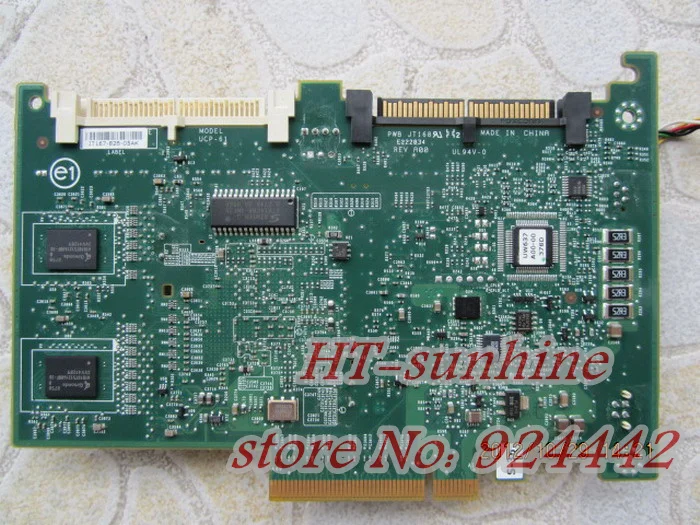Горячая продажа 2 шт./лот PERC 6I RAID6 SAS RAID контроллер PCI-E карта WY335 для Dell Poweredge с