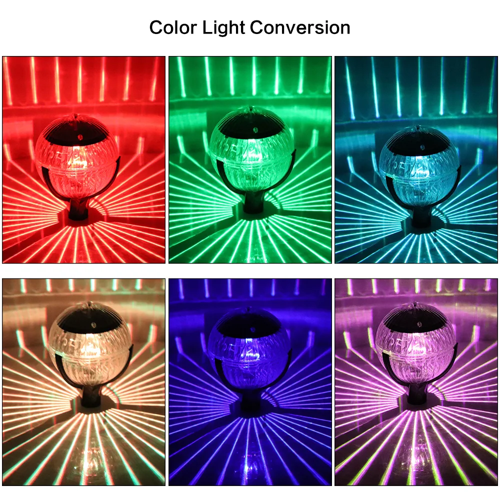 

2Pcs LED Solar Light Solar Lawn Lights For Garden Decoration Lamp Outdoor Waterproof Lighting Led Creative Solar path Lamparas