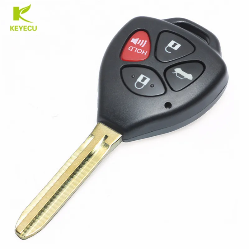 KEYECU Новый Сменный дистанционный ключ с 4 кнопками 315 МГц G чип для Toyota Corolla 2010 2011 2012