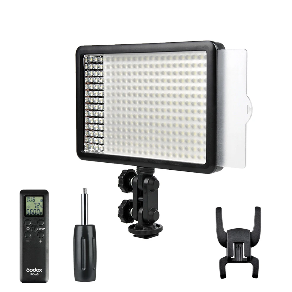 Godox светодиодный аккумулятор 308C 3300K ~ 5600K 308 с беспроводным дистанционным
