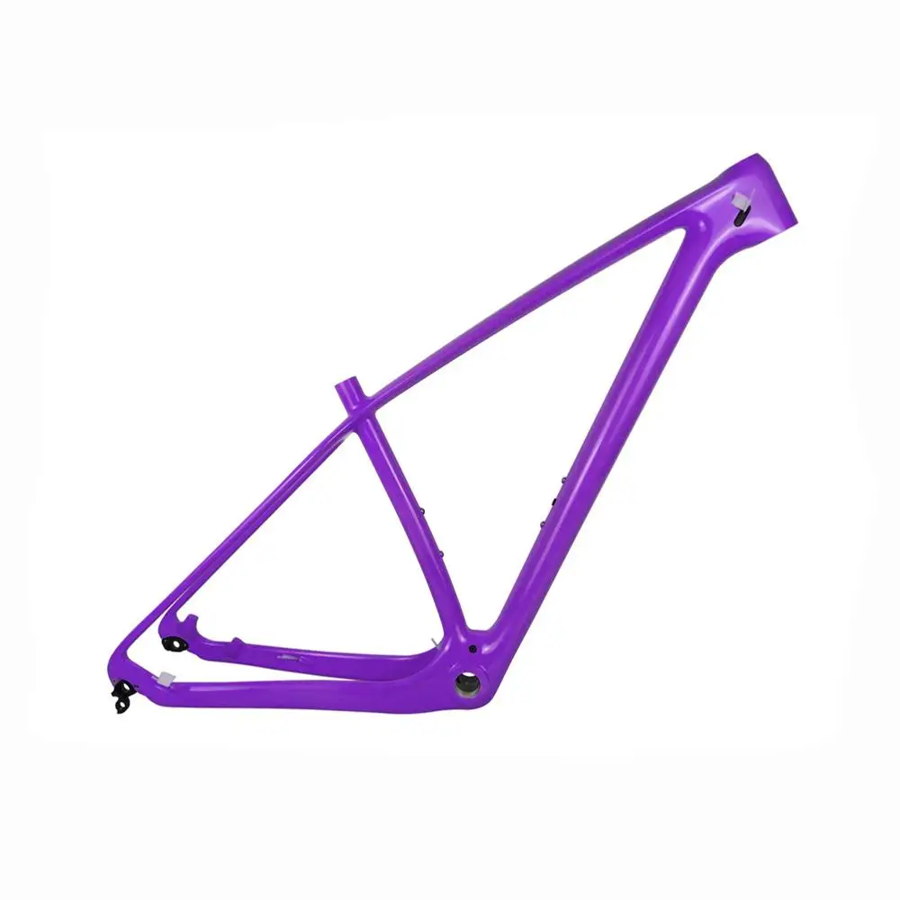 Purple Color Spcycle 27,5 er 29er T1000 карбоновая рама для горного велосипеда 650B карбоновая рама BSA 73 мм совместима с 142*12 мм или 135*9 мм - Цвет: Purple Color