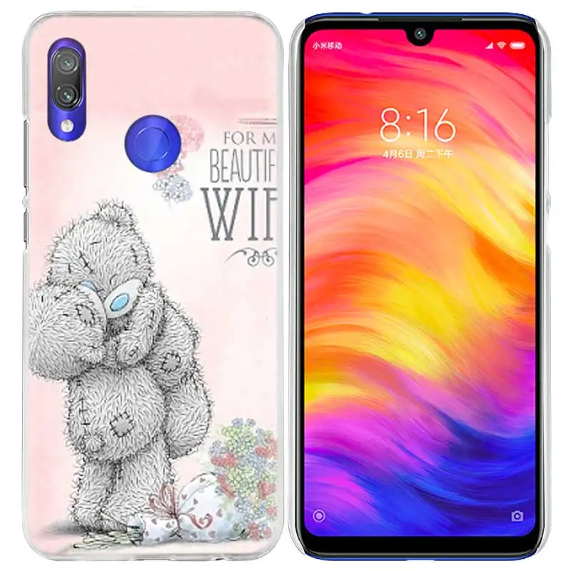 Чехол для телефона Teddy Me To You Bear для Xiao mi Red mi Go Note 7 6 6A Pro S2 5 5A 4X mi A1 A2 9 mi x 3 5G 8 lite Play F1 - Цвет: 09