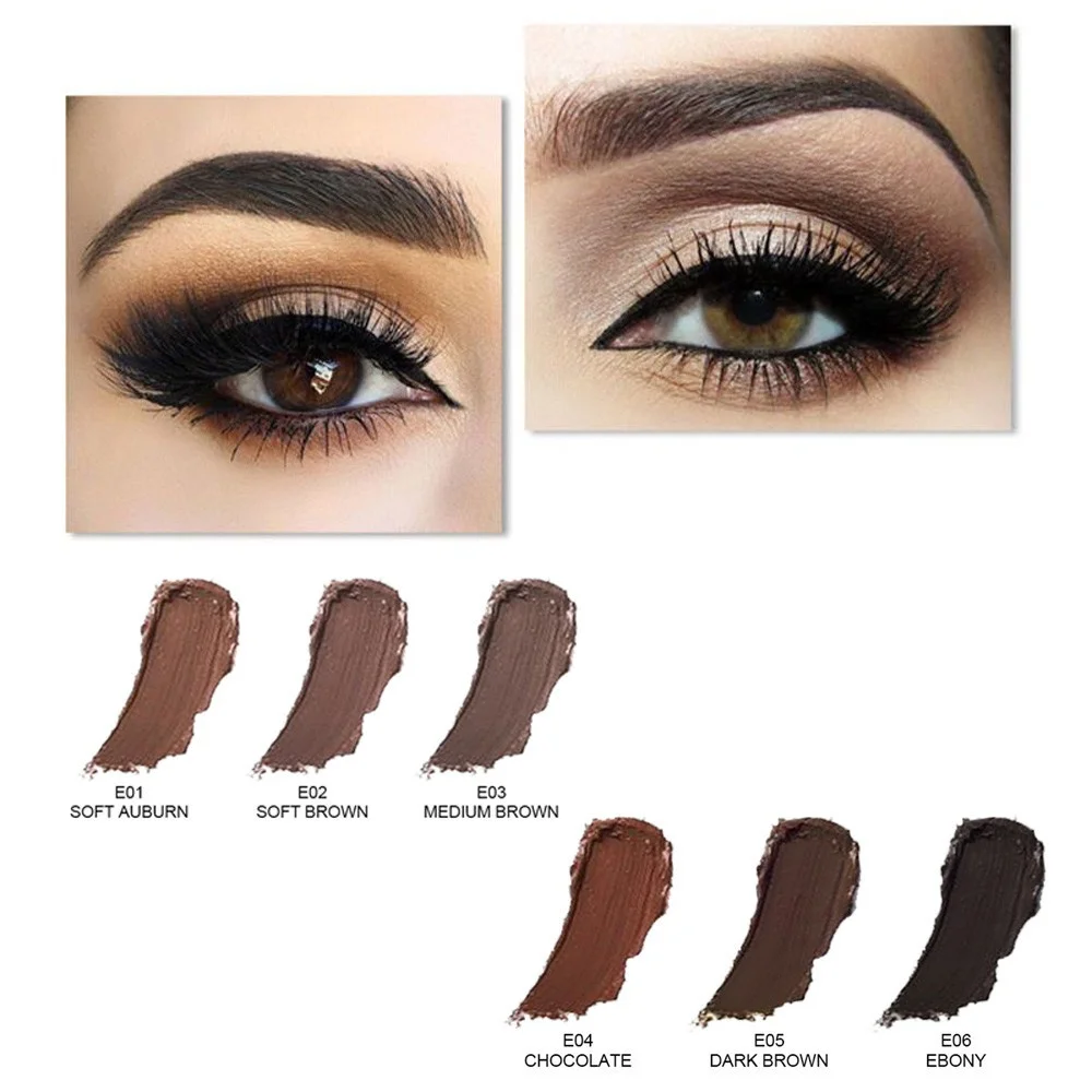 Для женщин тени для бровей Косметика усилители Водонепроницаемый длительный