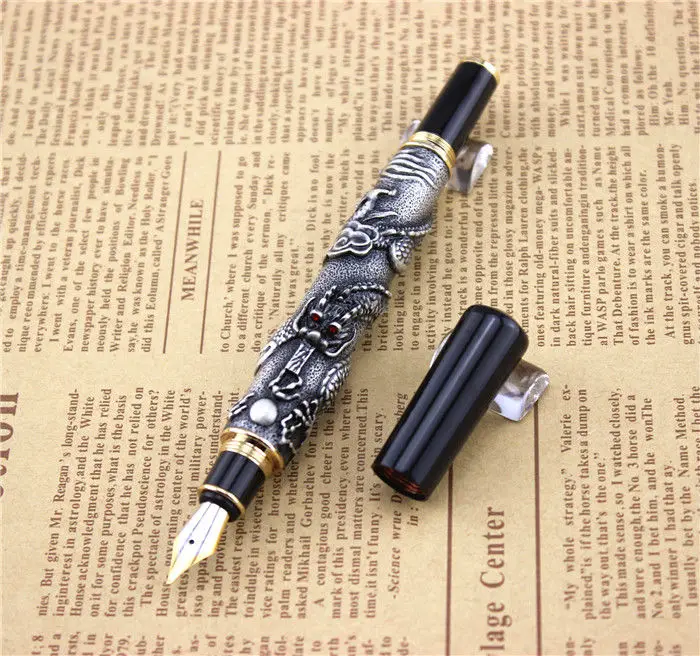 

JINHAO fountain pen unique design dragon pens luxury business gift school office supplies birthday present for father boyfriend