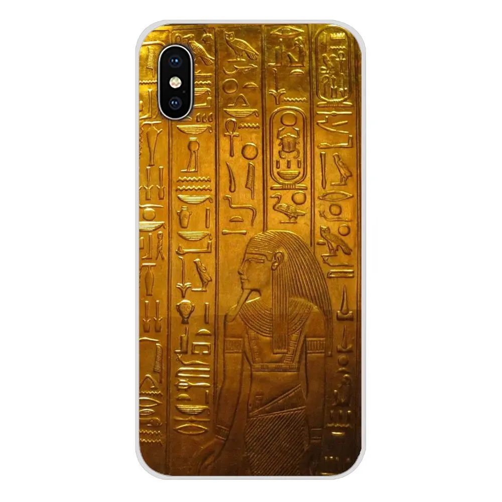 For Samsung Galaxy S3 S4 S5 Mini S6 S7 Edge S8 S9 S10 Lite Plus Note 4 5 8 9 Cell Phone Bag Case Ancient Hieroglyphs Egypt Smart | Мобильные