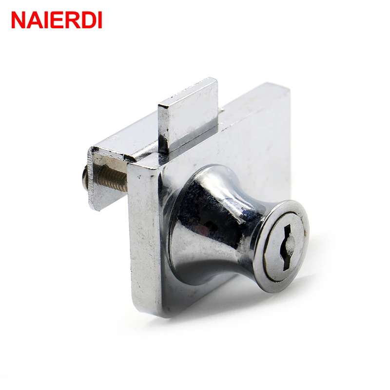 Замок из сплава цинка с двойным стеклом для дверей и шкафа раздвижные замки