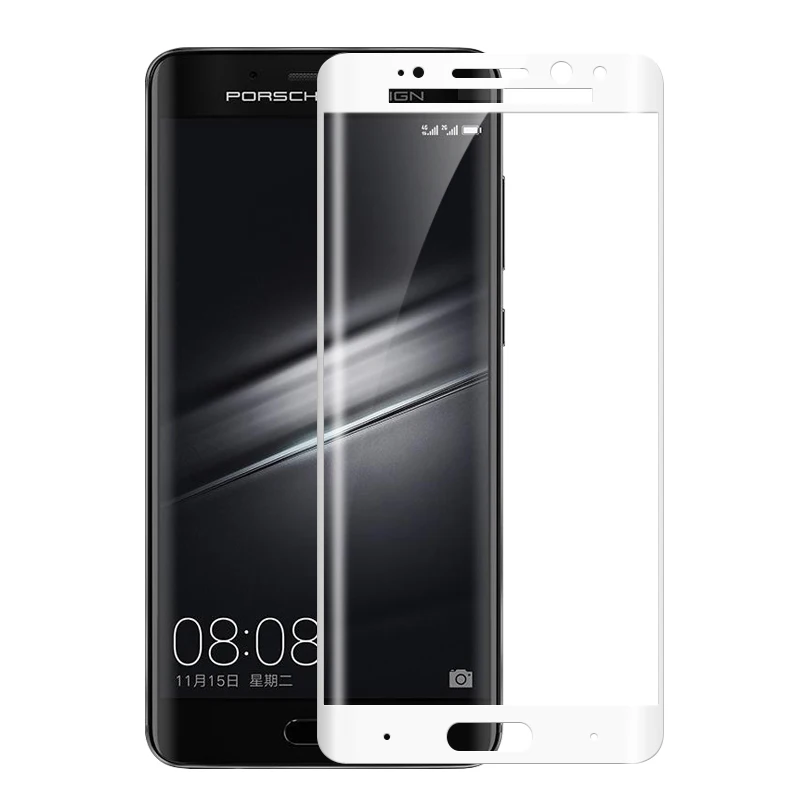 Защитная пленка 9H для Huawei Mate 9 Pro экрана с 3D изогнутыми краями закаленное стекло