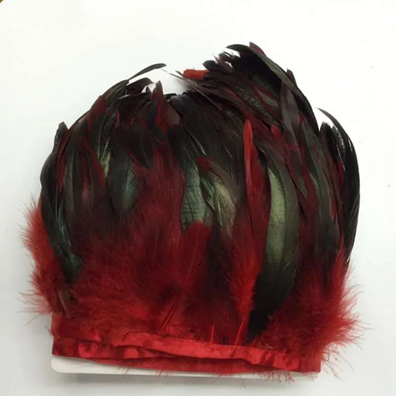

Free Shipping Hot Sale 200Pcs/Lot 6-8" Multi-Color Dyed Badger Saddle Rooster Feather Schlappen Millinery Accessories Material
