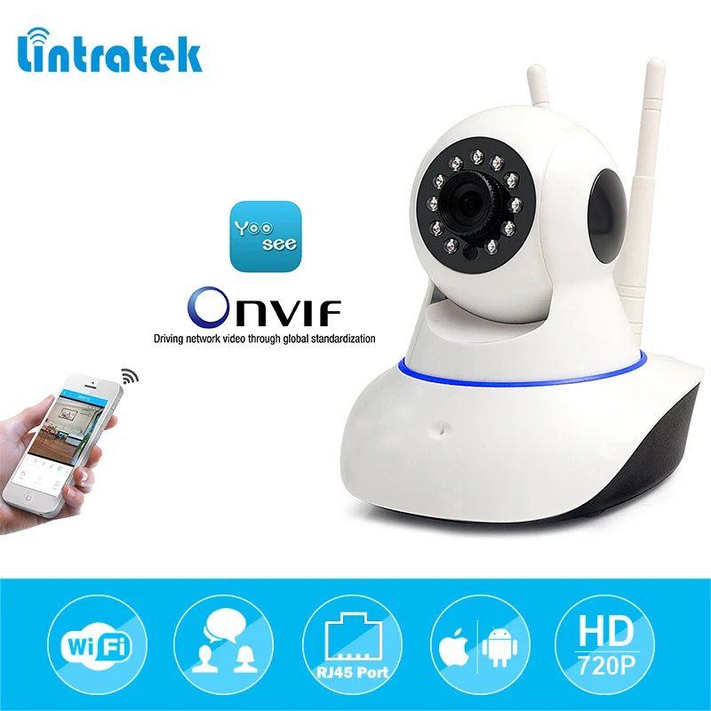 Беспроводная домашняя камера видеонаблюдения lintratek HD 960P Wi-Fi Yoosee IP IPcam ночное