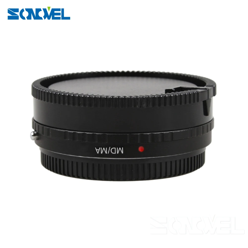 Адаптер для объектива Sonovel Minolta MD MC MA и Sony Alpha Mount Adapter(MD MA) с оптическим стеклом|lens