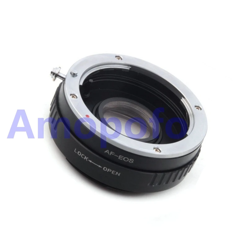 

Amopofo AF-EF band Optical glass Adapter,For Sony Alpha AF and For Minolta MA Lens to for EOS EF Adapter . Optical glass