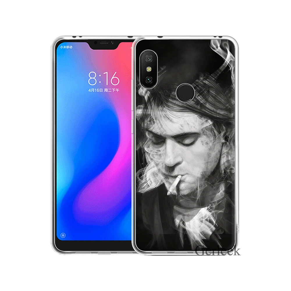 Чехол Desxz Курт Кобейн Нирвана для Xiaomi Redmi Note 6 7 3 Pro 4 4X 5 5A|Чехлы-накладки| |
