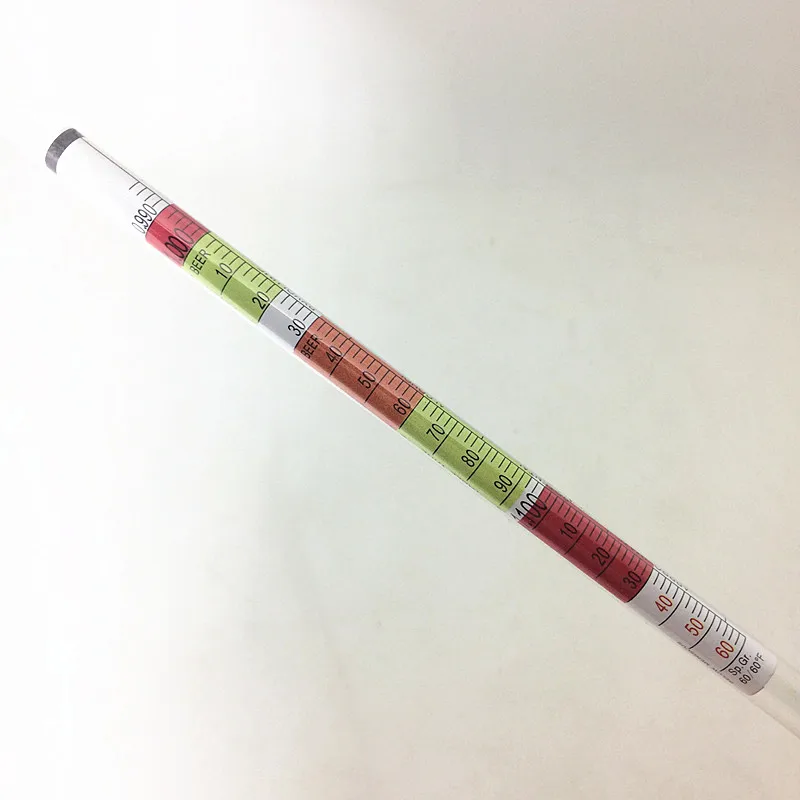 5 шт. тройной измеритель плотности гидрометр для пива вина пивоварения Брикса