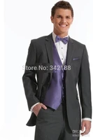 free shipping charcoal groom tuxedos groomsmen mens wedding suits best man suitswedding dress suitswedding men clothes