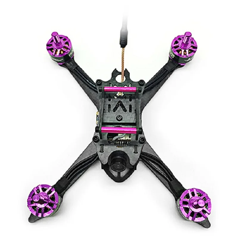 HGLRC XJB 145 мм микро Радиоуправляемый Дрон для гонок PNP 5 8G FPV 600TVL CCD/72 канала VTX/F4 FC с
