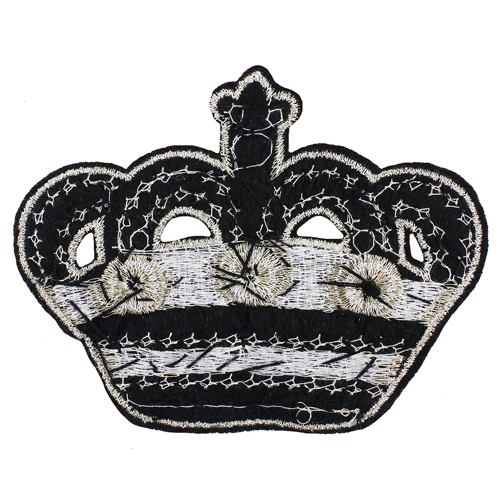 Вышивка значки из бисера India Silk нашивки &quotКорона&quot для украшения одежды