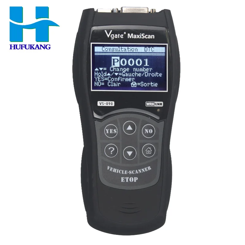 Новый диагностический инструмент VGATE VS890 OBD2 многоязычный автоматический сканер