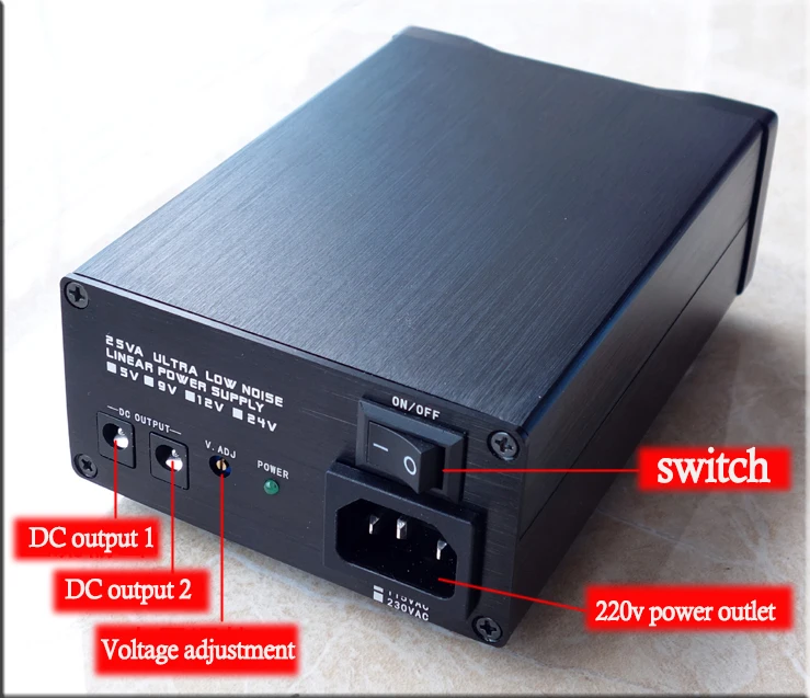 

SUPER 3.5A Dual Output Low Noise DC DC Linear Regulator 5V 9V 12V 24V