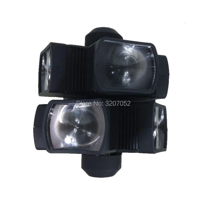 2 шт./лот nvincible огонь колесо 8x12 Вт RGBW 4 в 1 CREE Поворотная голова светового