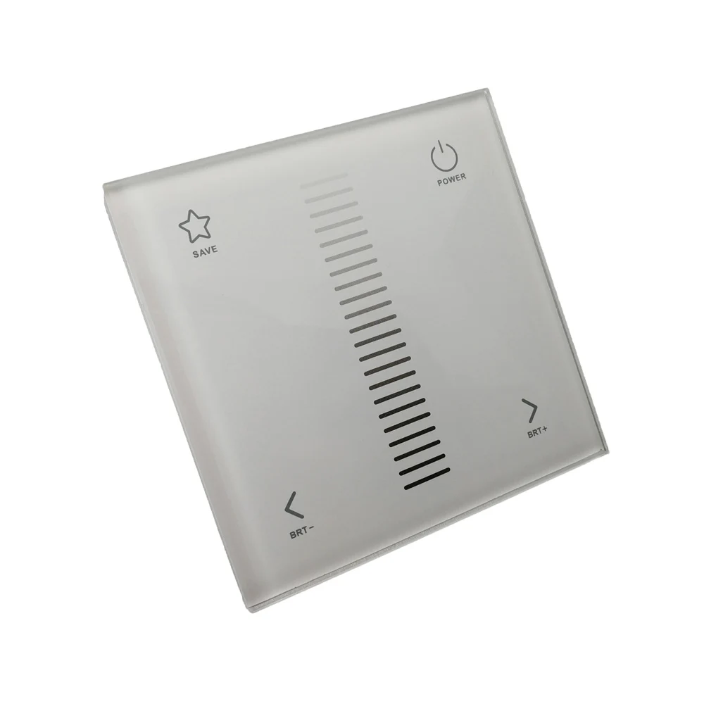 Новый E1 Сенсорная панель Led диммер DC12V 24 V вход 4A * 2CH 8A выход 2 4G RF беспроводной