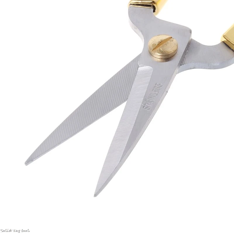 Резная металлическая ручка в виде дракона золотого цвета ручной инструмент из