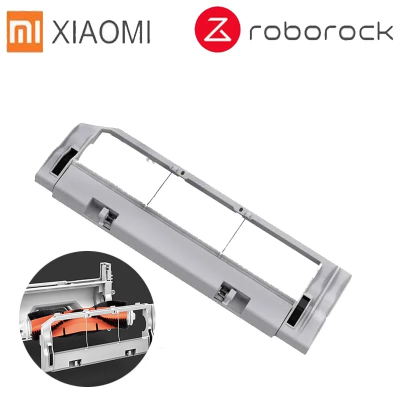 Тряпки для мокрой уборки фильтр боковая щетка рулон щетка подходит для Xiaomi Roborock Robot S50 S51 Запчасти для пылесоса наборы - Цвет: BRUSH COVER