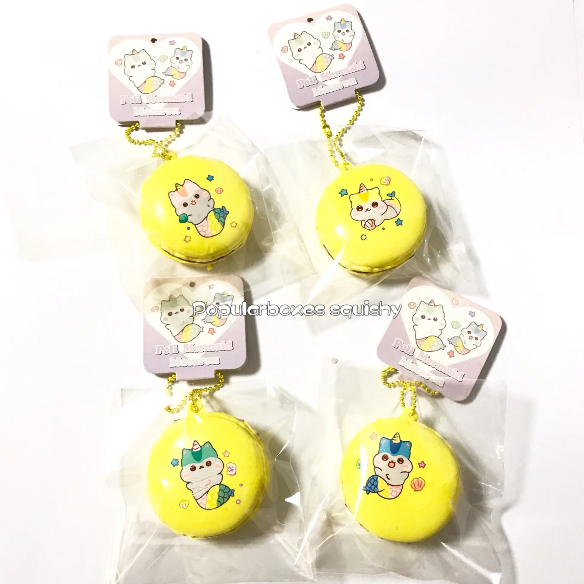 Pipularboxes poli Русалка Желтый Зеленый Фиолетовый и розовый Macaron медленно растет |