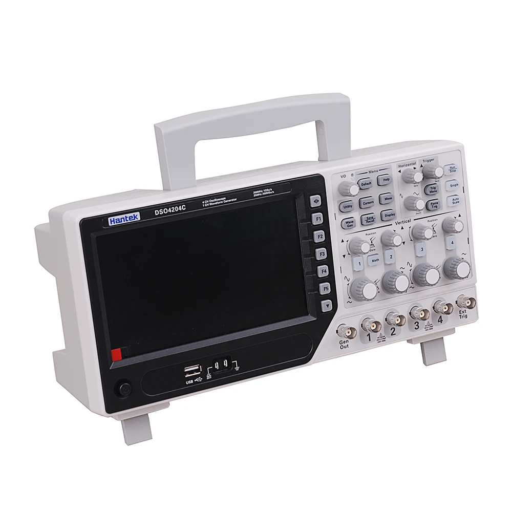 Hantek DSO4204C 4CH 1GS/s 80-250 МГц 4 канала 1CH arbnitary/функция генератор сигналов осциллограф DE shipping