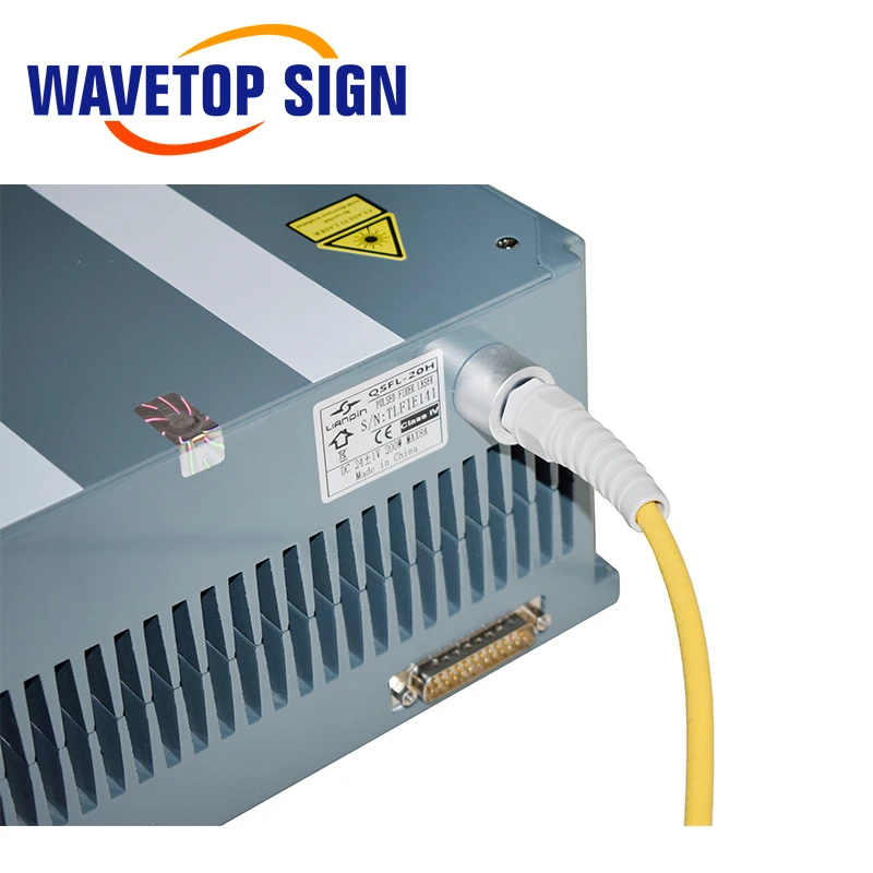 WaveTopSign Q switched импульсный волоконный лазер 20 Вт 50 Ширина Регулируемый лазерный