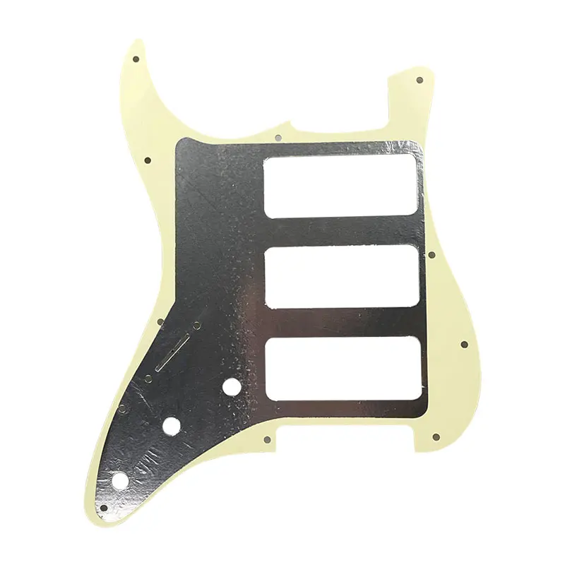 Pleroo отличное качество гитарные части 3 P-90 гитара Stratocaster PICKGUARD для нас 11 винтовых отверстий Strat 3 P90S Humbucker