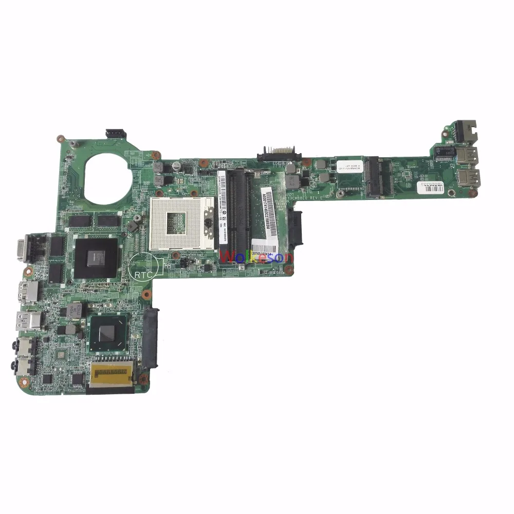 SHELI для Toshiba Satellite L840 L845 материнская плата ноутбука A000174140 DABY3CMB8E0 HM76 W/HD7670 GPU DDR3 тест