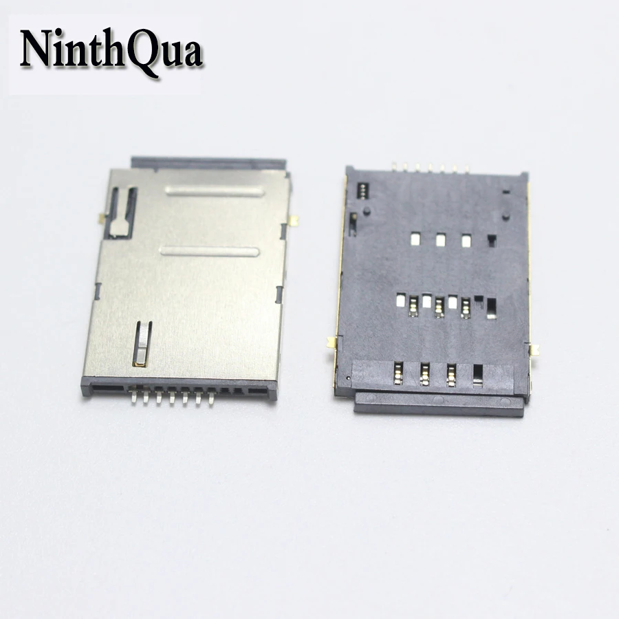 1 шт. 7 P держатель для sim карты 6 + разъем адаптера телефона планшета ПК|Соединители|