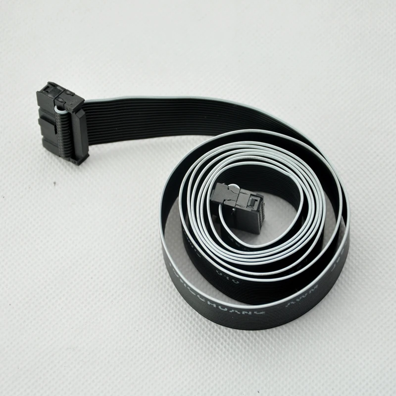 Cable de cinta negra D6 16P, cable de datos extrusor de 1,5 m, piezas de repuesto para impresora 3D WANHAO