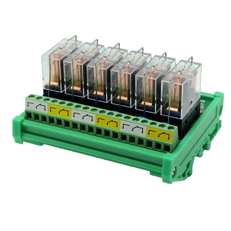 Модуль терминального преобразователя 2 ~ 24 канала для Omron Relay G2R 1 E SPDT 16A PNP/NPN PLC Плата
