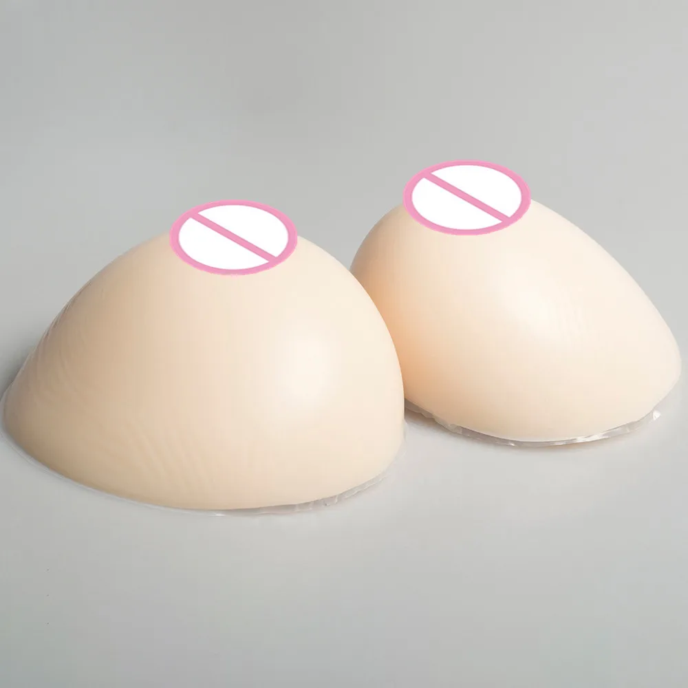 Crossdresser Breast 1200g/pair Realistic Silicone Forms Transgender CD Boobs Enhancer Cup DD |