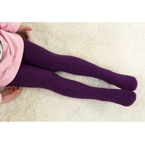 Яркие цвета коллекция 2017 года плотные трикотажные колготки для маленьких