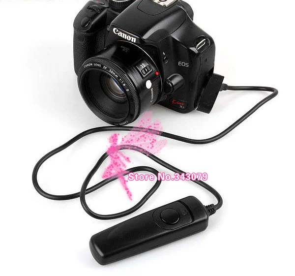 RS 60E3 дистанционного управления для камеры SLR 60d 400d 450d 500d 550d 600d 650d 700d 1000d G11 G12 K200D