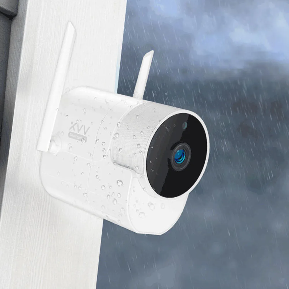 Xiaovv Smart 1080P панорамный Водонепроницаемый 180 ° IP инфракрасное ночное видение детский монитор камера высокого разрешения