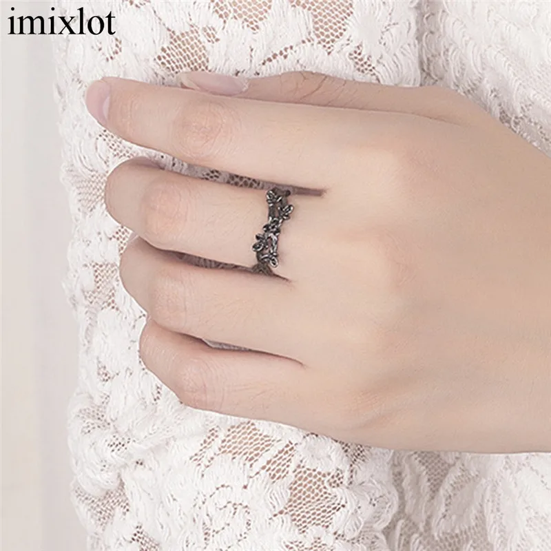 Медное кольцо imixlot в форме цветка лозы модное женское изысканное ювелирное