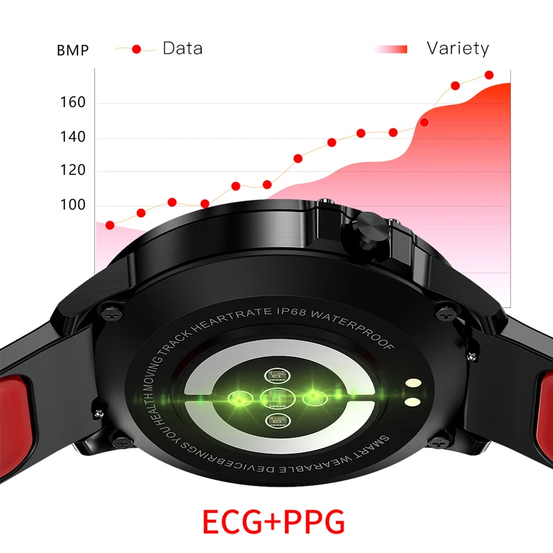Умные часы для мужчин L8 ECG+ PPG SmartWatch монитор сердечного ритма фитнес-браслет умные спортивные часы Bluetooth Ip68 водонепроницаемый браслет