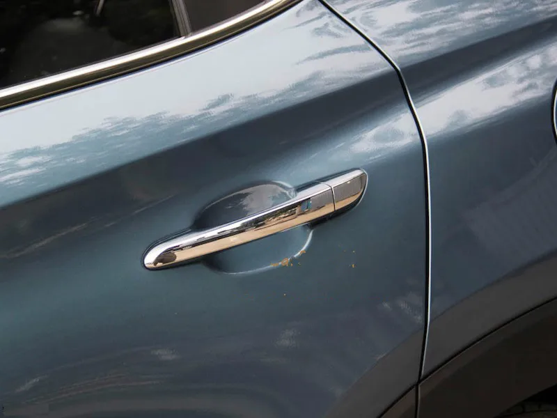 

FUNDUOO For Hyundai Tucson 2015 2016 2017 New Chrome Car Door Handle Cover Trim Sticker Car Styling
