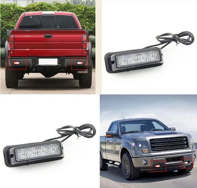 1x Универсальный трейлер грузовик автомобиль 4LED аварийный Маяк внешний свет бар 12