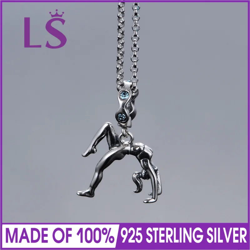 LS Fashion 925 Sterling Silver Sports Charms&ampBeads Fit Original Necklace Bracelet Pendant DIY Jewelry Making | Украшения и