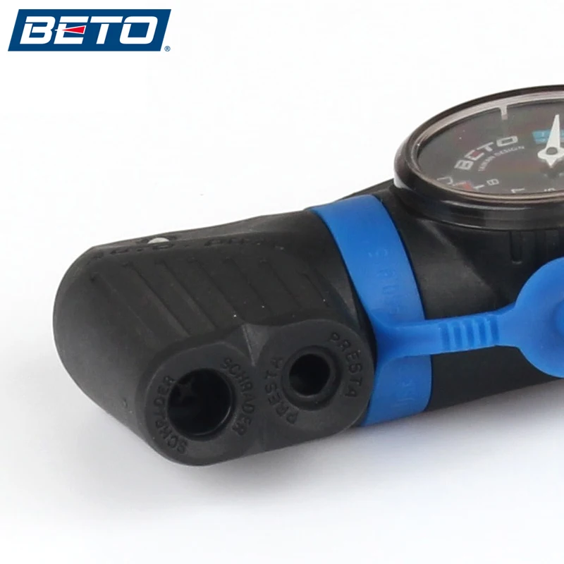 BETO велосипедный насос высококачественный 2 ступенчатый портативный мини для