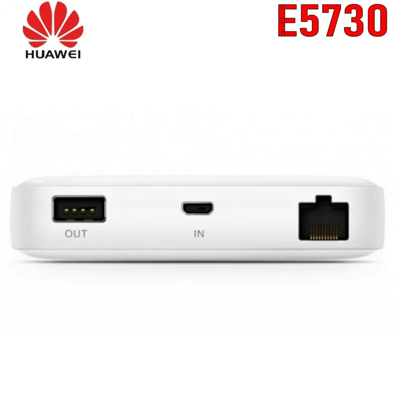 Разблокированный huawei E5730 3g мобильный карманный 3g WiFi модем 3g wifi роутер mifi dongle 3g с внешним аккумулятором usb rj45 pk e5570 e5776 e5756