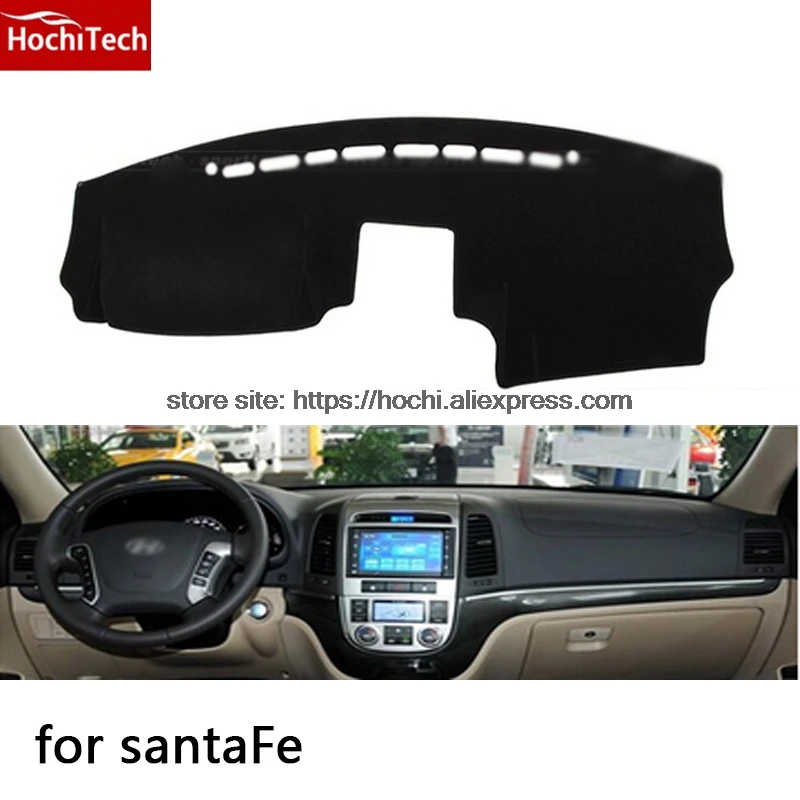 Двухслойная панель приборов для Hyundai santafe santa fe из силикагеля приборной панели