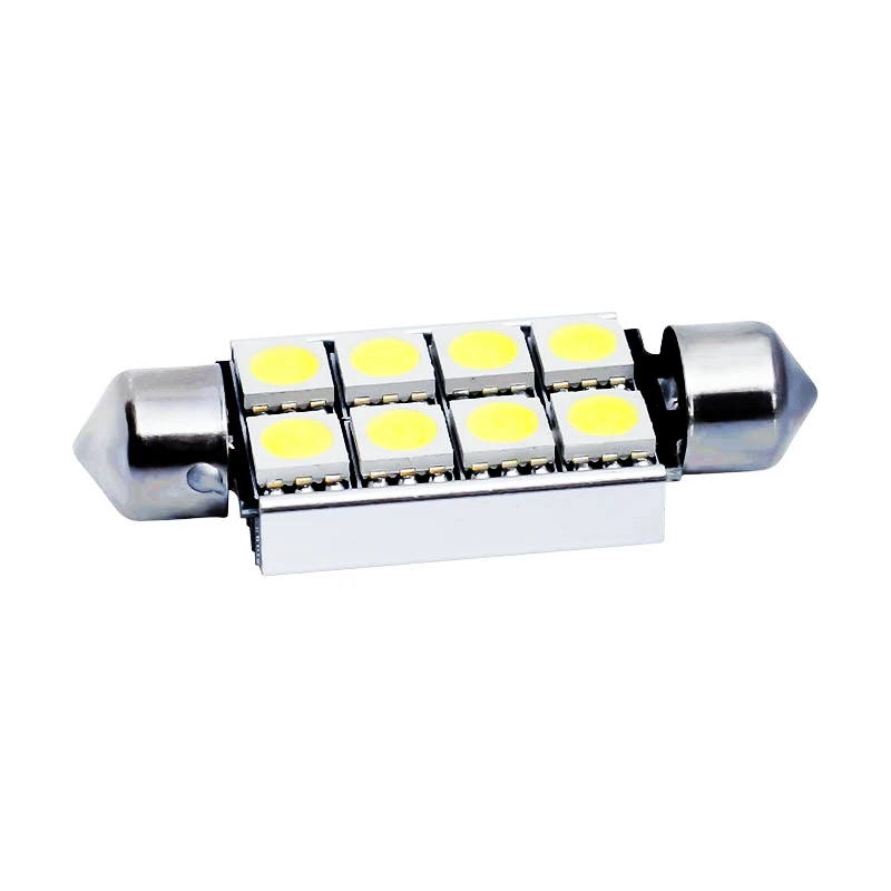 4 шт. автомобильные светодиодсветодиодный лампы 41 мм 6418 C5W 8 SMD 5050|light shark|light finderlight