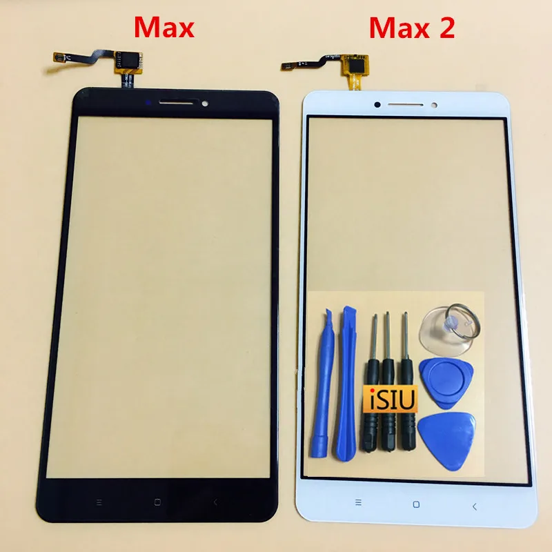 Замена для Xiaomi Mi Max Max1 Max2 Сенсорный экран мобильный сенсорный телефона спереди