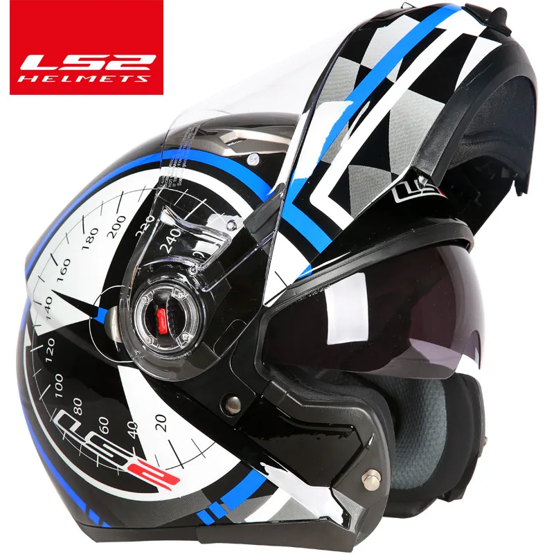 Casco capacete LS2 ff370 флип-ап stomtrooper дорожный велосипед Мото шлем для moto rcycle с солнцезащитным объективом